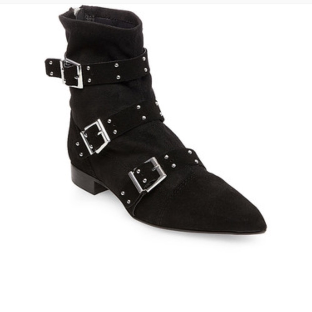 Steve Madden NIA black suede shoes